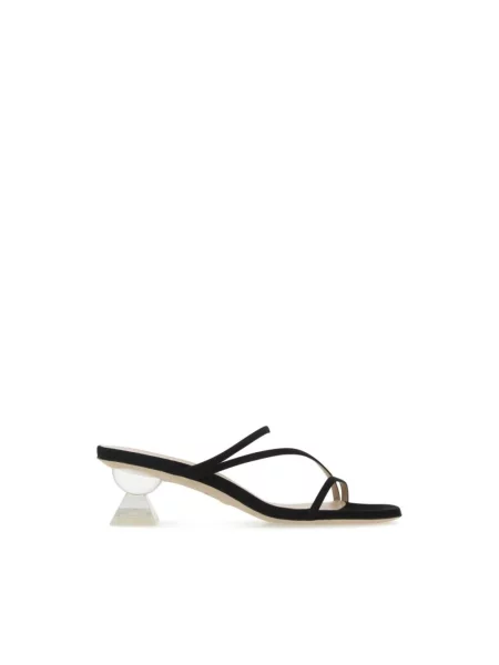 Klapki Stuart Weitzman czarne