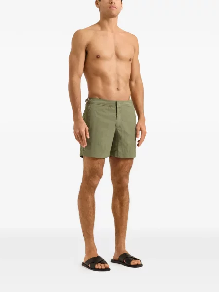 Slip de baie Orlebar Brown cu cataramă verde