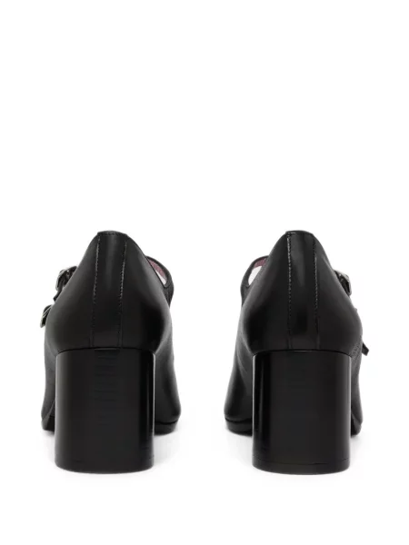 Pantofi cu toc Carel Paris cu bretele negru