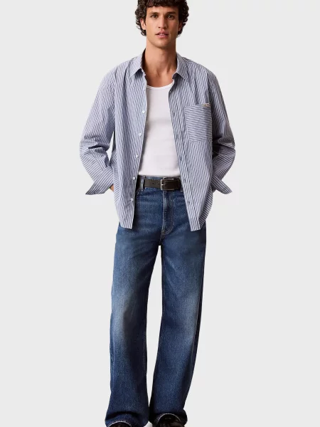 Мішкуваті джинси Calvin Klein Jeans синій