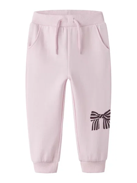 NAME IT Pantaloni NMFOLINIAS maro roz