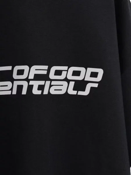 Μικρός μπλούζα Fear Of God Essentials μαύρο