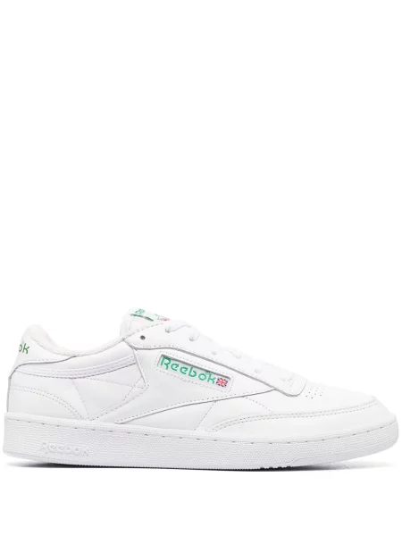 Sneakerși Reebok cu autograf alb