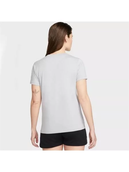 Koszulka sportowa Nike W Nsw Tee Ss Vday szara