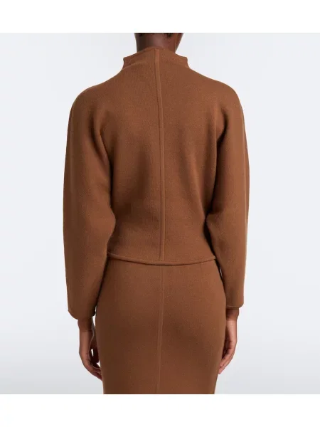 Pulover Max Mara de lână maro