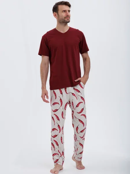 Піжама Libertine бордовий