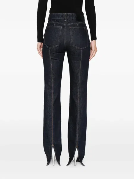 Blugi Sportmax cu 5 buzunare albastru