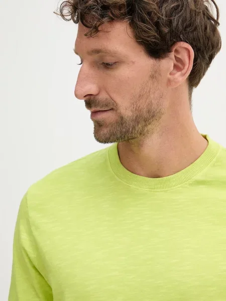 Футболка United Colors of Benetton однотонна зелений