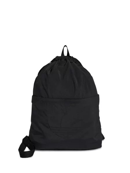 Geantă Adidas cu imagine cu dungi cu cordon negru
