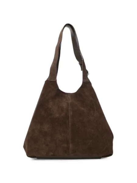 Τσάντα shopper Coccinelle σουέτ καφέ