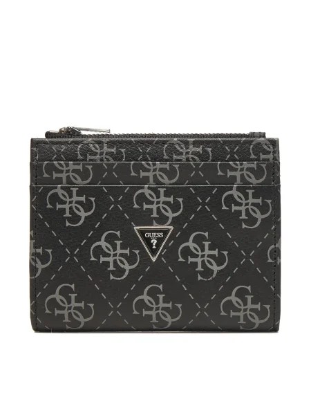 Кожен портфейл Guess MILANO мъжки SMMALO черно