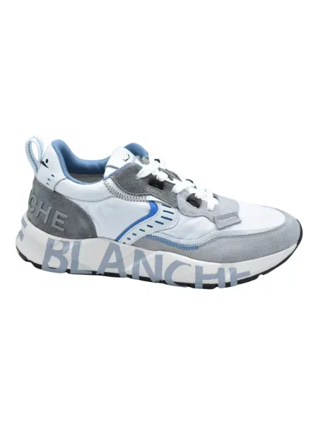 Sneakersy Voile Blanche skórzane szare