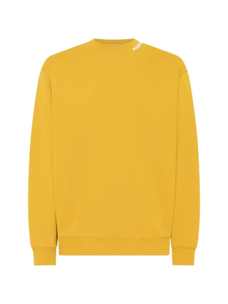 Суитчър Laneus с кръгло деколте жълто