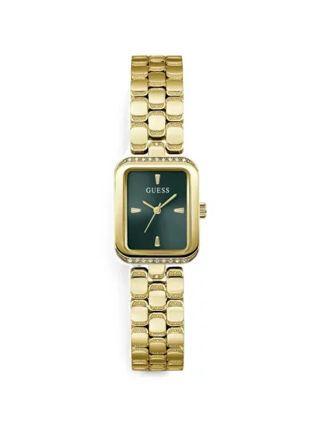Ceas Guess cu autograf verde