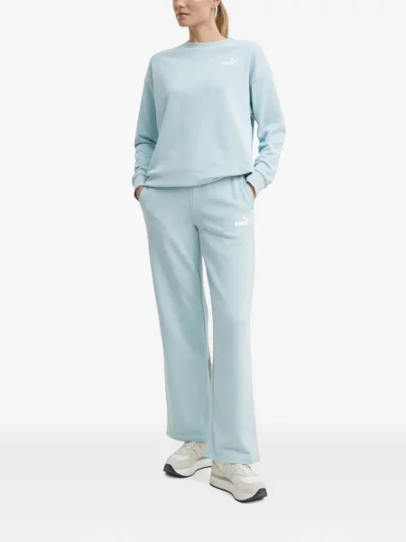 Pantaloni Puma cu imagine alergare albastru