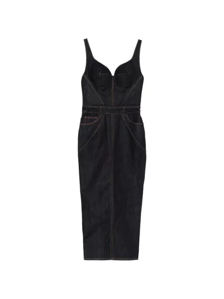 Denim ruha Givenchy kék