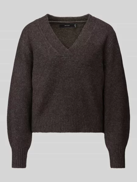 Sweter w kroju regular fit z dodatkiem wełny model BOOM' Vero Moda