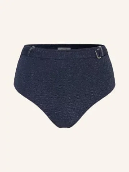 Jets Australia Bikiny S Vysokým Pasem Tirari Nights S Třpytivou Přízí tmavě / stříbrná modrá