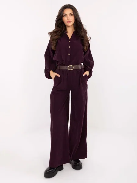 Pantaloni Italy Moda negru