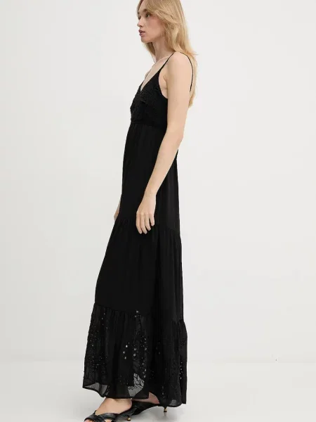 Сукня Morgan ROUBI maxi розкльошена ROUBI бежевий