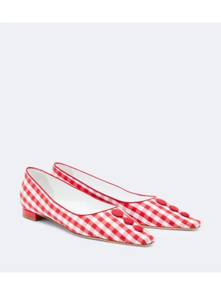 Pantofi cu toc Manolo Blahnik roșu