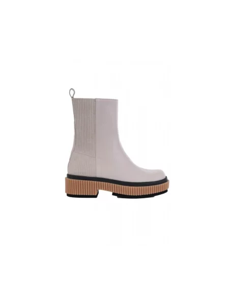 Buty do kostki Ras beżowe