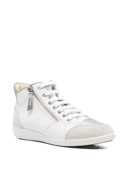 Sneakerși Geox alb