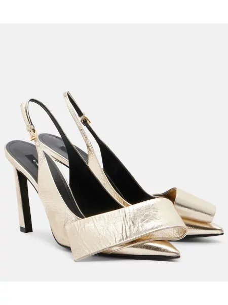 Pantofi cu toc Givenchy din piele slingback