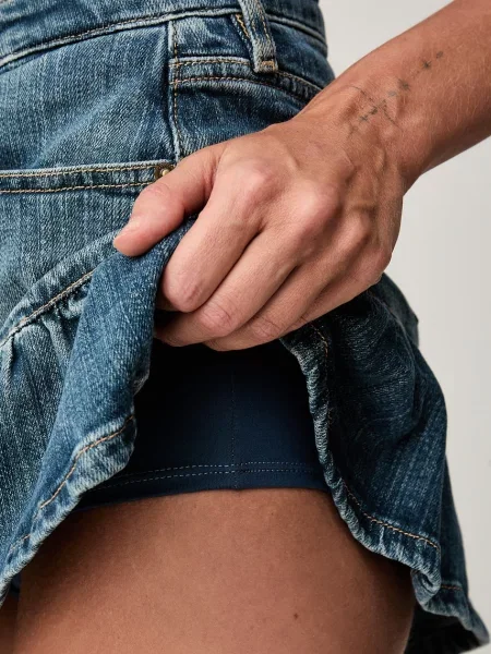 Guess Jeans спідниця-кльош джинсова