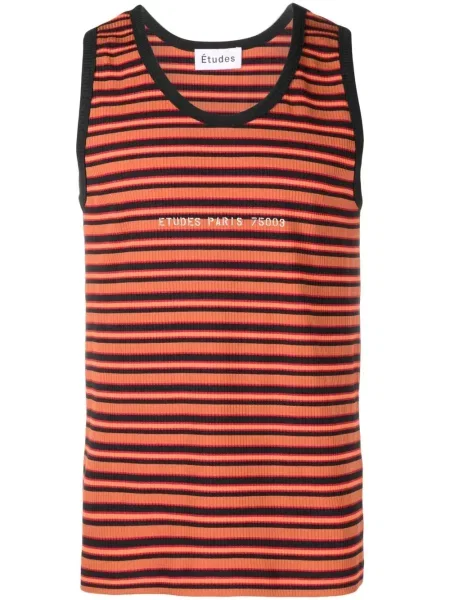 Košile Etudes s výšivkou oranžová