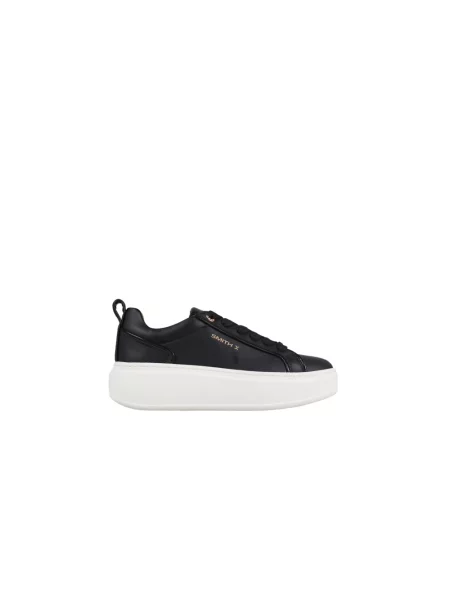 Sneakersy Alexander Smith z kamieniami czarne