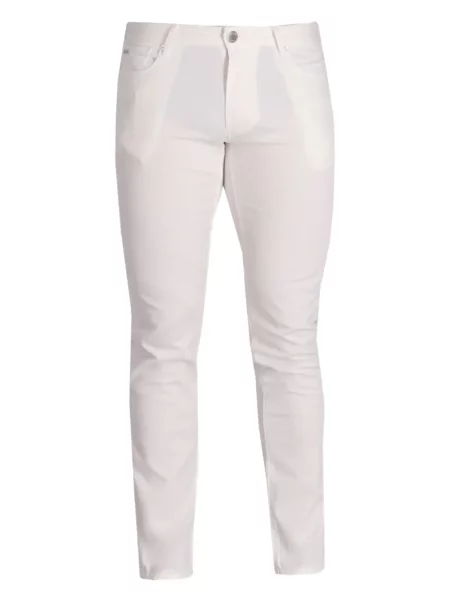 Pantaloni Emporio Armani alb