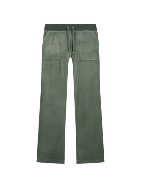 Pantaloni Juicy Couture alergare verde