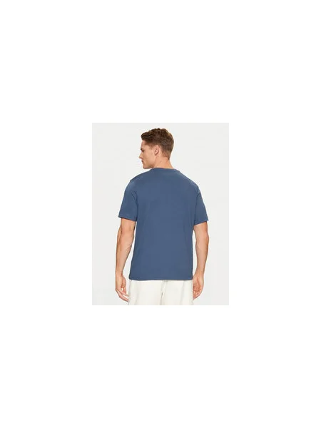 Tommy Hilfiger Póló Script Logo Tee Regular Fit kék