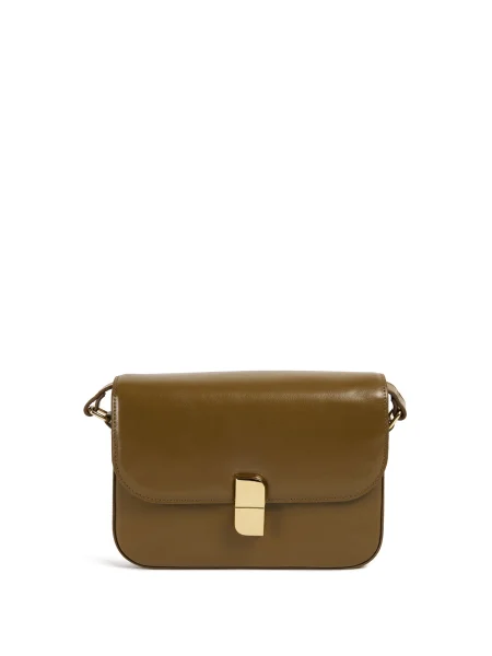 Nat&Nin Torba za čez ramo Alice pikčasto rjava