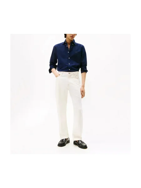 Košeľa Tommy Hilfiger keper modrá