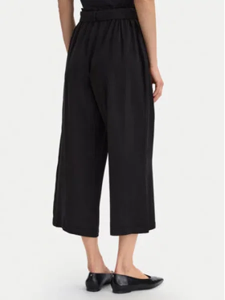Vero Moda Culotte nadrág Bree Cropped Fit fekete