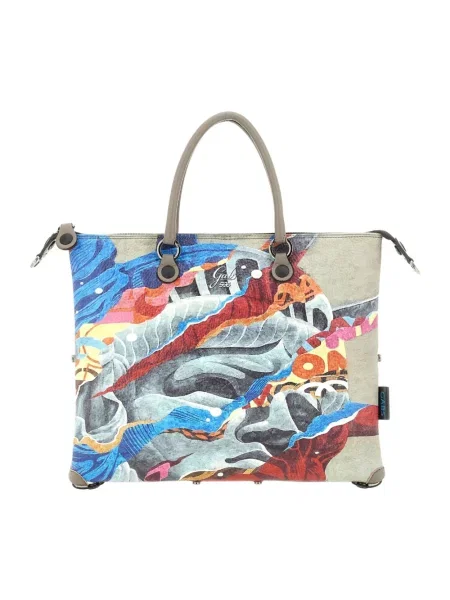 Torebka skórzana Gabs brązowa