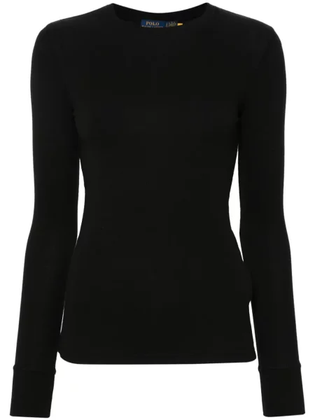 Kožne dugo čarape Polo Ralph Lauren karirane smeđa
