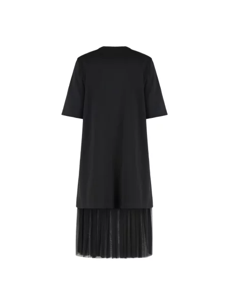 Sukienka Moncler tiulowa czarna