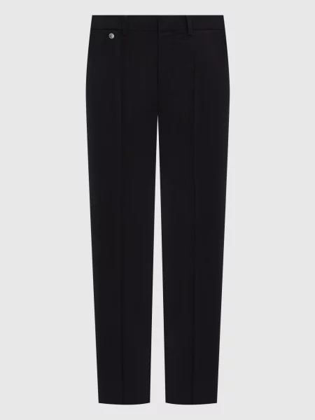 Штани з вовни і кашеміру Agnona чорні