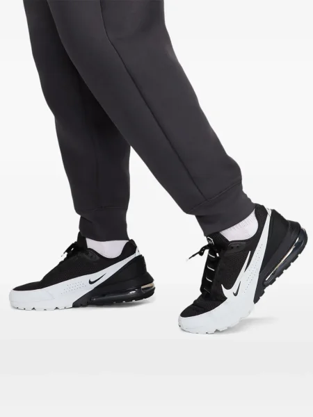 Top sport Nike din fleece plisat fără mâneci alb