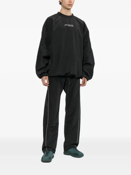 Τρέξιμο παντελόνι Fear Of God Essentials μαύρο