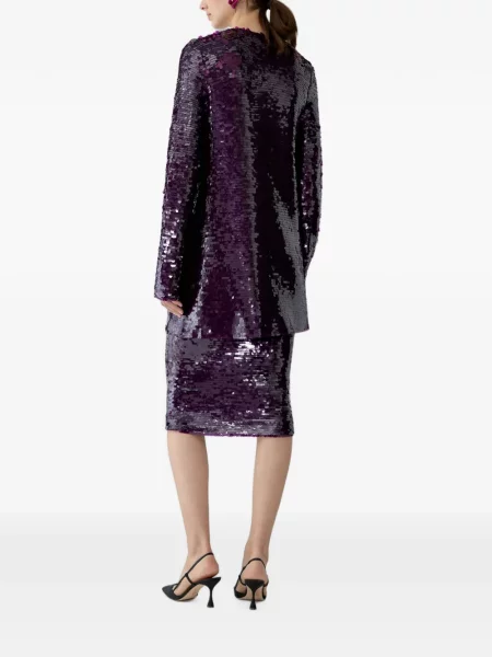 Bluză Carolina Herrera cu paiete violet