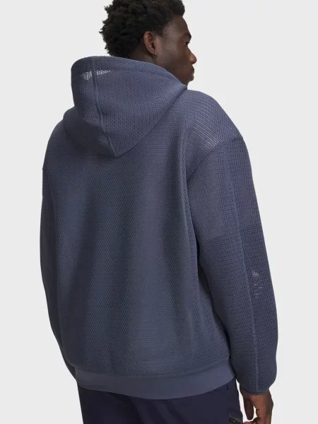 Спортивная кофта Under Armour с сеткой серая
