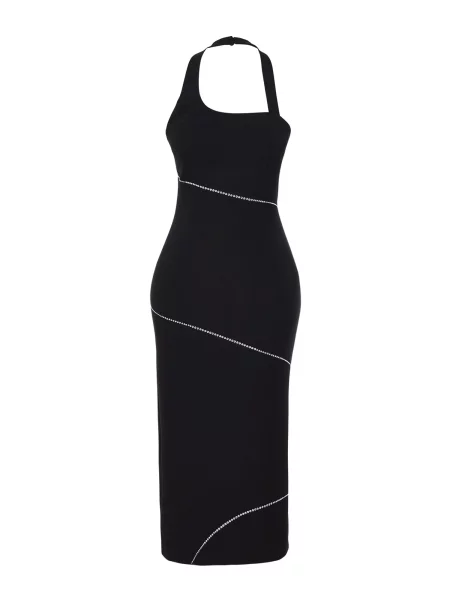 Rochie de seară Trendyol negru