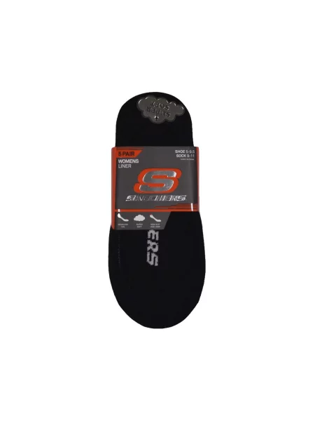 Frottír zokni Skechers fekete