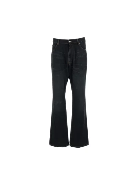 Jeansy straight leg Mm6 Maison Margiela niebieskie