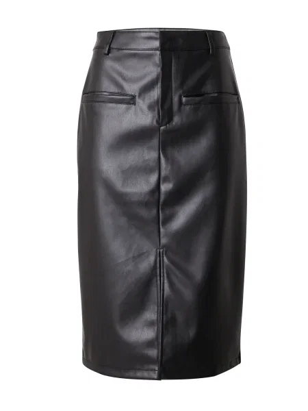 VILA Fustă VISAVIN' negru