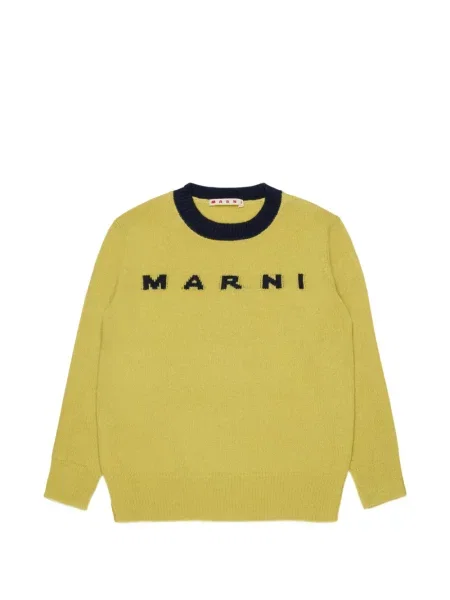 Sweter dziecięcy Marni żółty